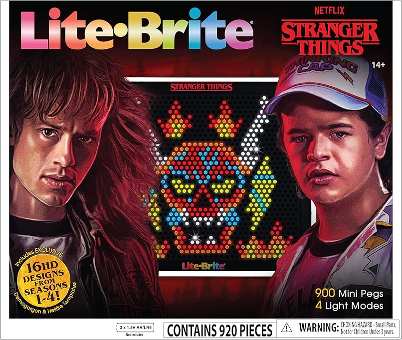 Lite Brite Stranger Things Demogorgan Exclusive
