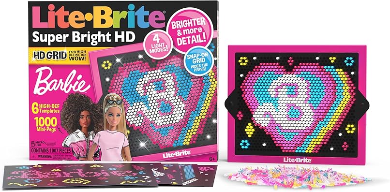 Lite Brite Super Bright Barbie